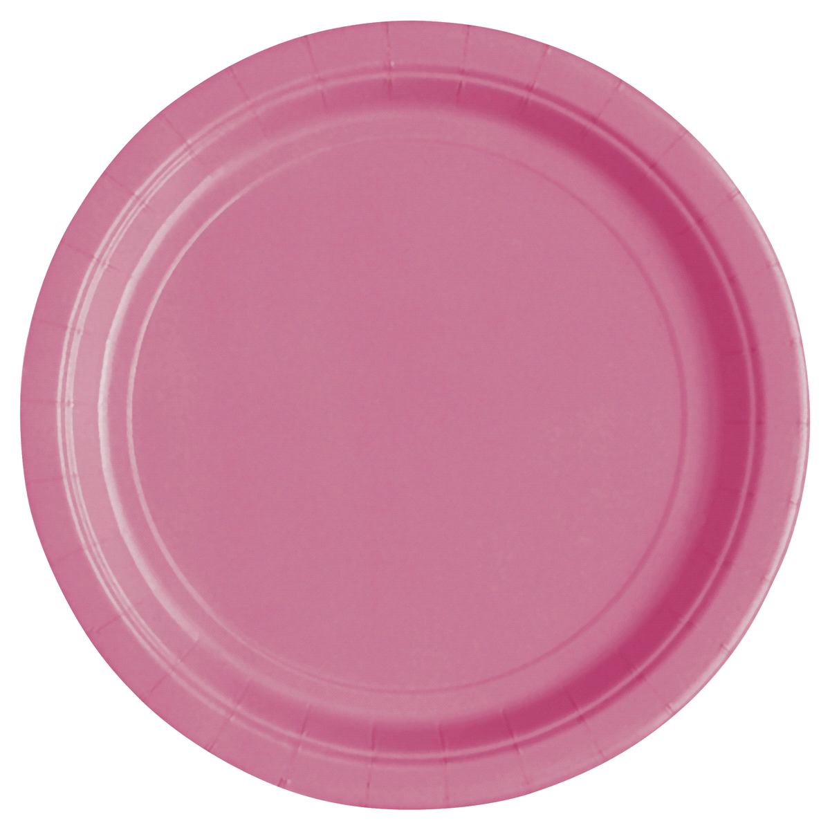 slide 1 of 1, Unique Industries Hot Pink 7 in Plate Value Pack, 50 ct