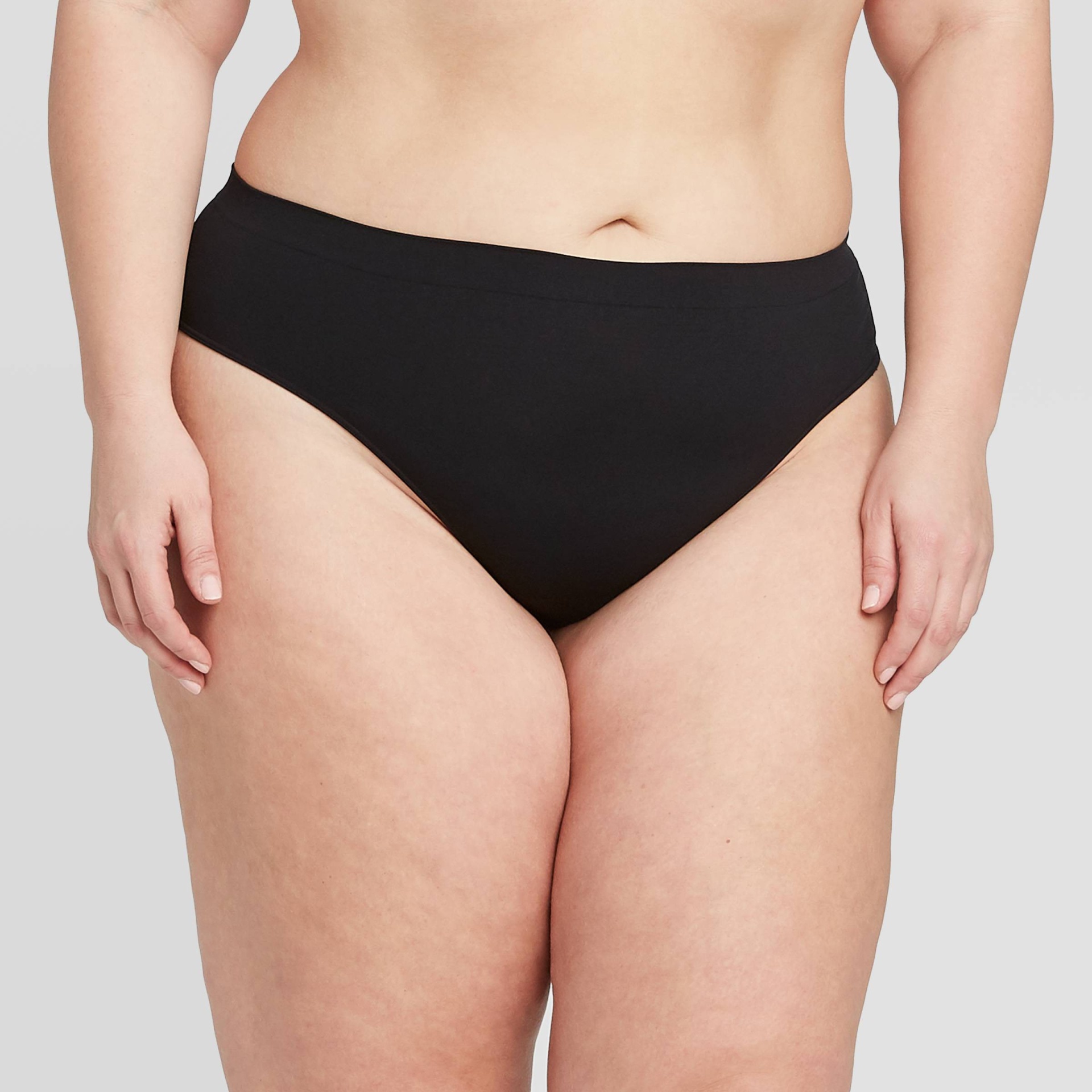 Auden Black Seamless Bikini Underwear Women's Size Medium NEW