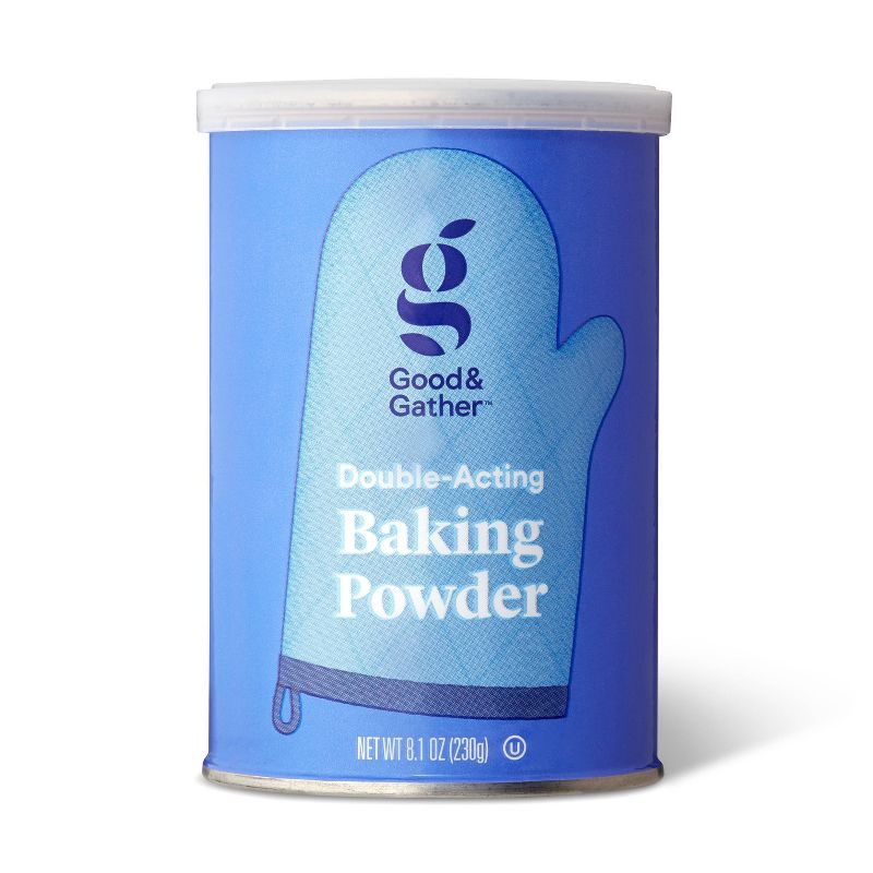 slide 1 of 3, Double Acting Baking Powder - 8.1oz - Good & Gather™, 8.1 oz