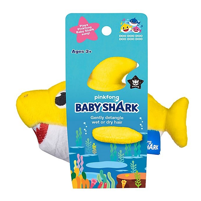 slide 3 of 3, Conair Pinkfong Baby Shark Hairbrush, 1 ct