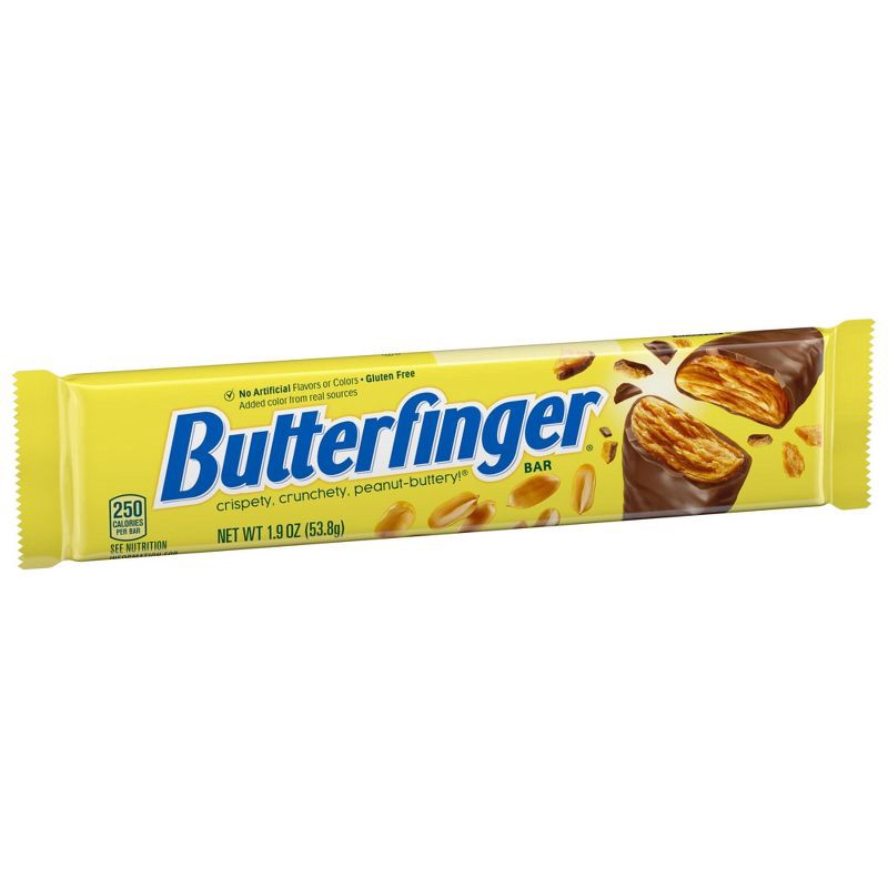 slide 3 of 10, Butterfinger Chocolate Single - Peanut Butter - 1.9oz, 1.9 oz