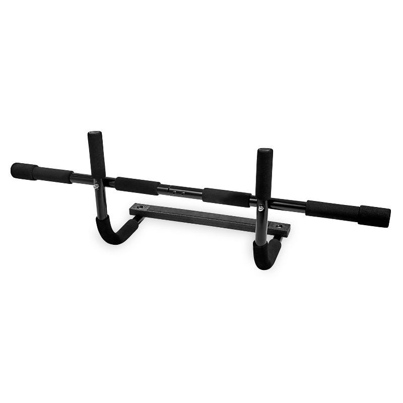 slide 3 of 6, Ignite By SPRI Pull Up Bar - Black, 1 ct