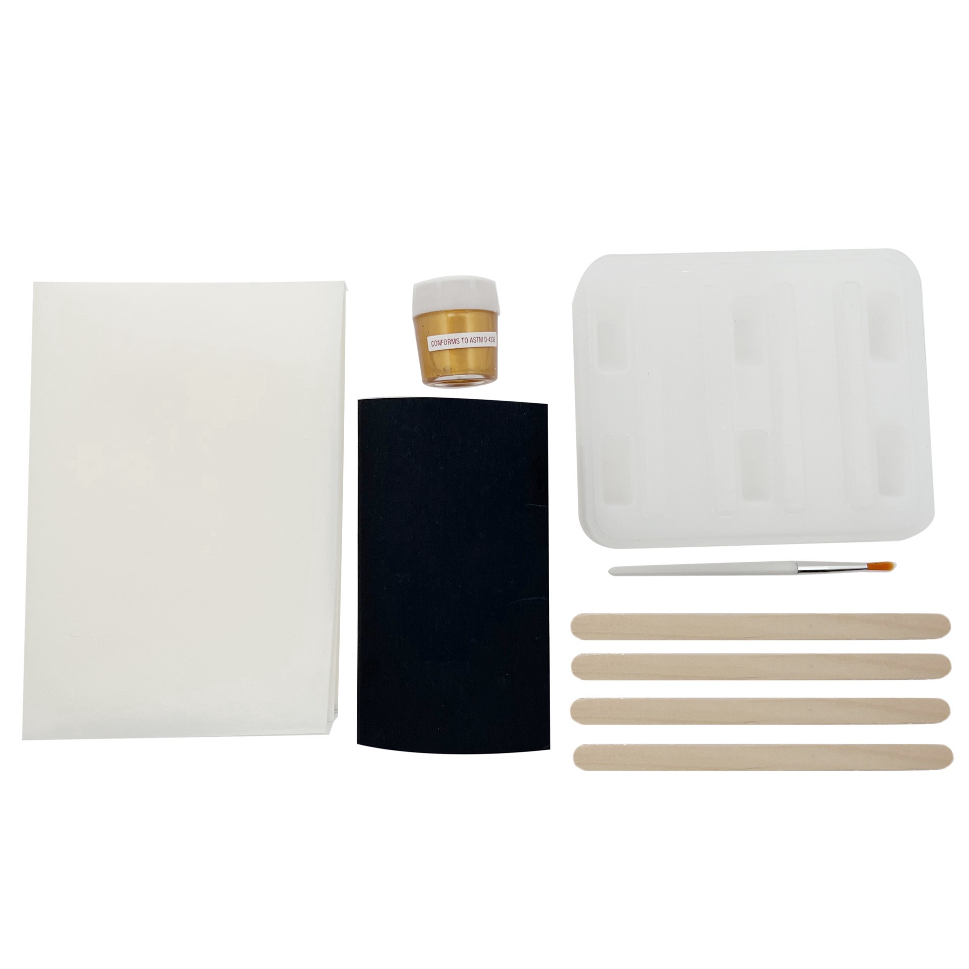 slide 2 of 9, Resin Coasters & Stand Kit By Craft Smart, 4 pigment inks - blue, purple, green, magenta