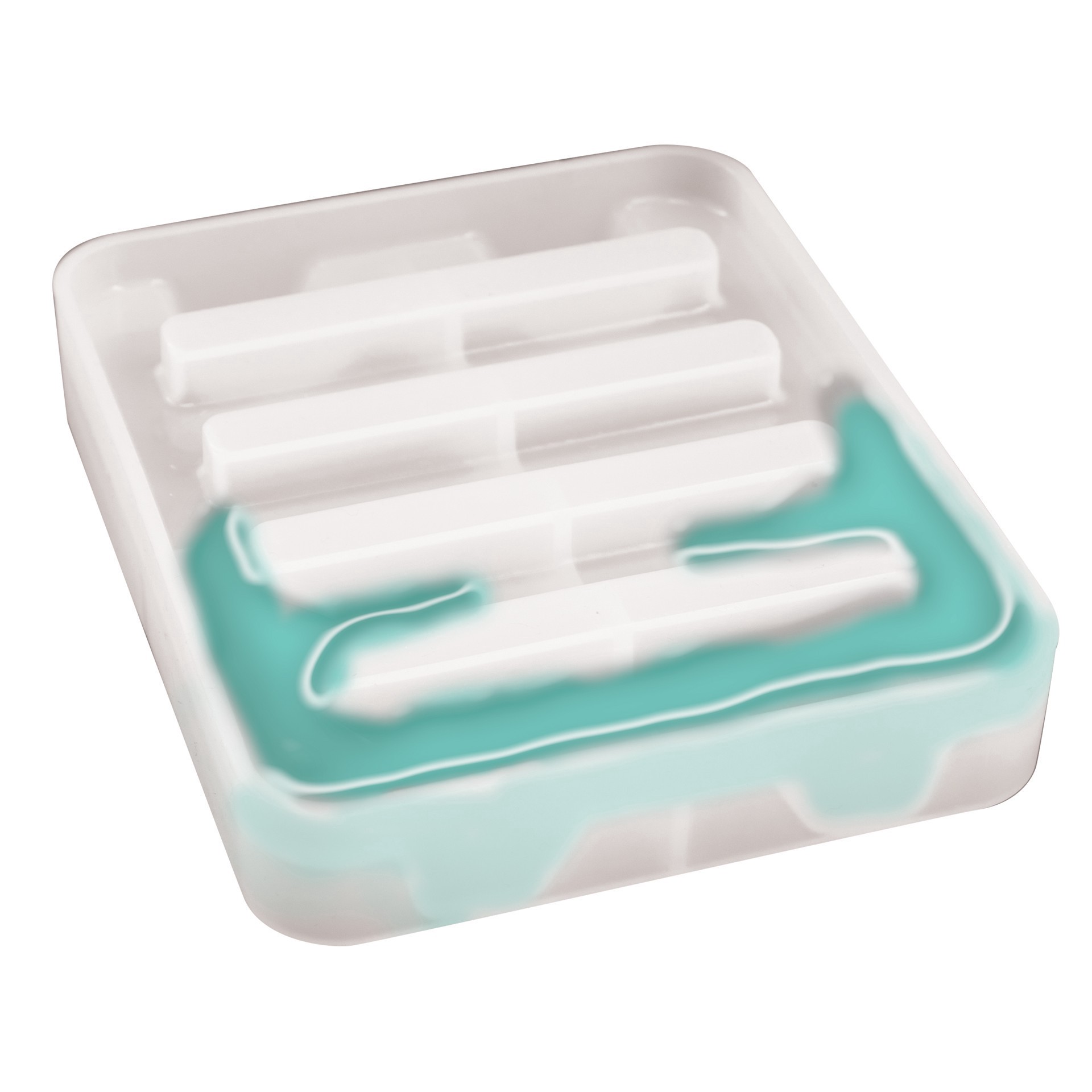 slide 5 of 9, Resin Coasters & Stand Kit By Craft Smart, 4 pigment inks - blue, purple, green, magenta