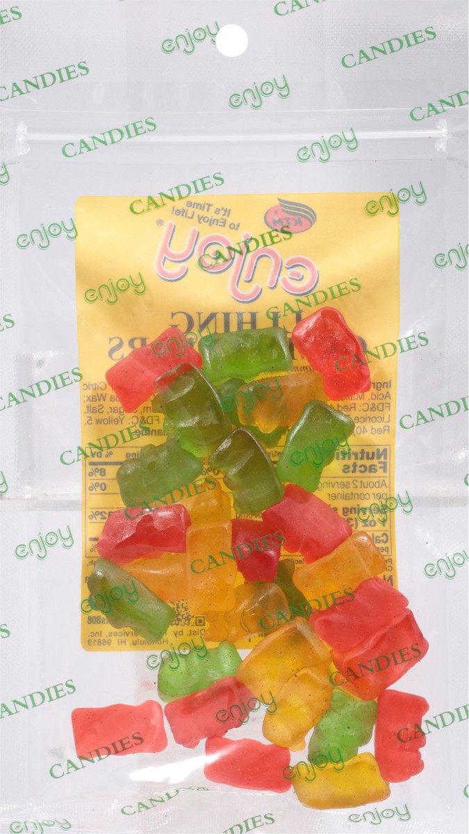 slide 5 of 9, Enjoy Li Hing Gummy Bears 3 oz, 3 oz