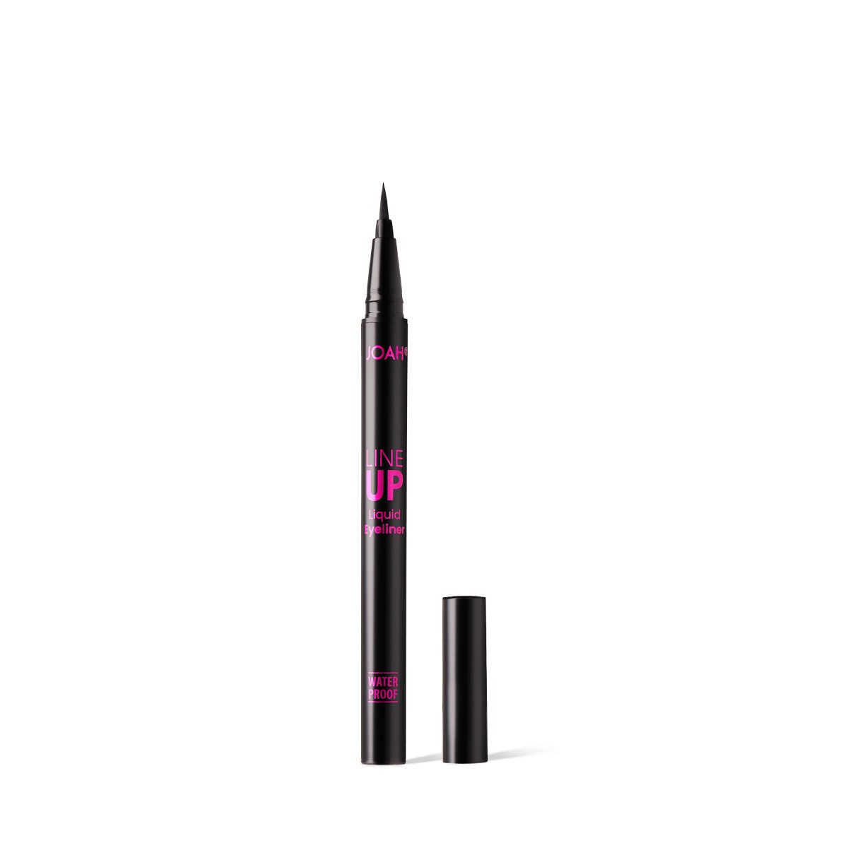 slide 1 of 1, JOAH Line Up Liquid Eyeliner with Precision Brush Tip, Waterproof, Long Lasting, Smudge Proof Eye Liner, Blackest Black, 1 ct
