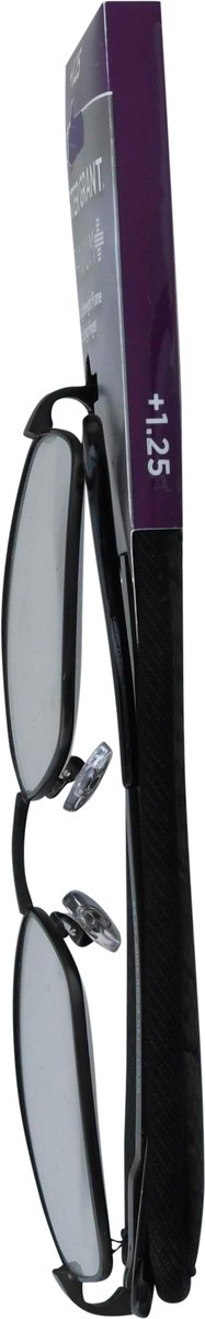 slide 2 of 11, Foster Grant Titanium +1.25 Reading Glasses 1 ea, 1 ct