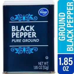 Kroger Pure Ground Black Pepper