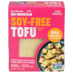 Big Mountain Soy-Free Medium Firm Tofu 12 oz