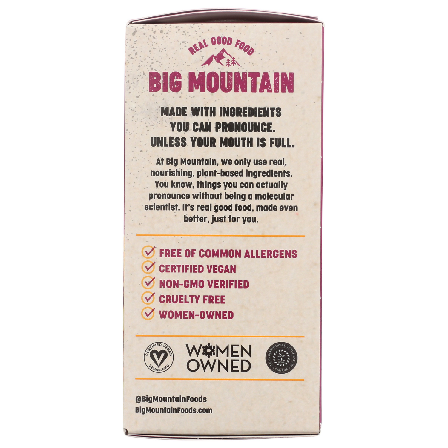 slide 3 of 3, Big Mountain Lion's Mane Truffle Flavor Mushroom Burger 2 ea, 2 ct