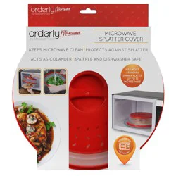 Orderly Microwave Splatter Shield