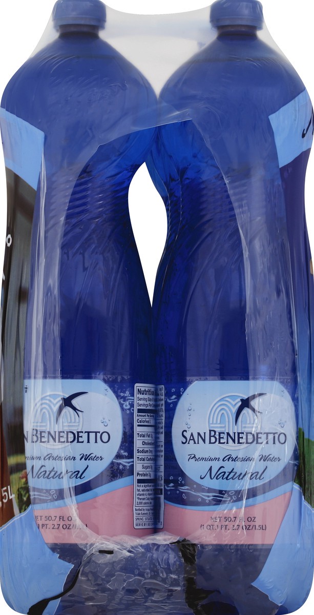 slide 3 of 4, San Benedetto Water 6 ea, 6 ct