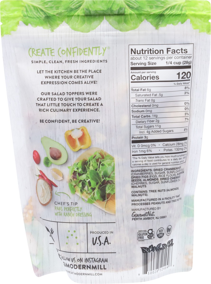 slide 2 of 9, Modern Mill Omega Salad Topper 12oz, Gluten-Free, Vegan, Non GMO, 12 oz