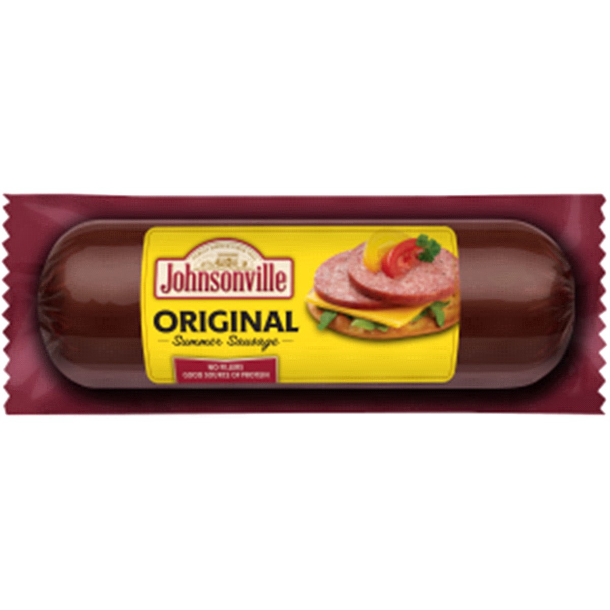 slide 1 of 1, Johnsonville Original Summer Sausage, 12 oz, 12 oz