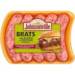 Johnsonville Johsonville Jalapeno and Cheddar Sausage, 5 Count, 19 oz