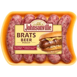 Johnsonville Brats Beer Bratwurst 19 oz