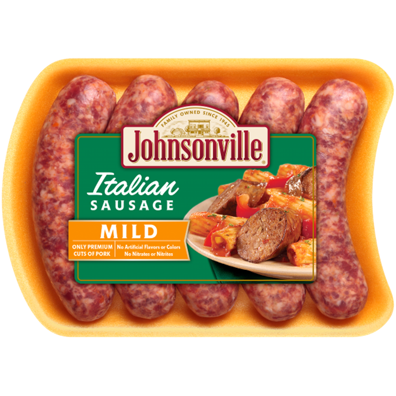 slide 1 of 1, Johnsonville Jnsnvl Italian Sausg, 5 ct; 19 oz