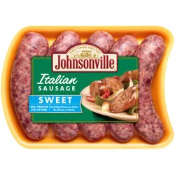 Johnsonville Sweet Italian Pork Sausage Links, 19 Oz (5 Count) Refrigerated