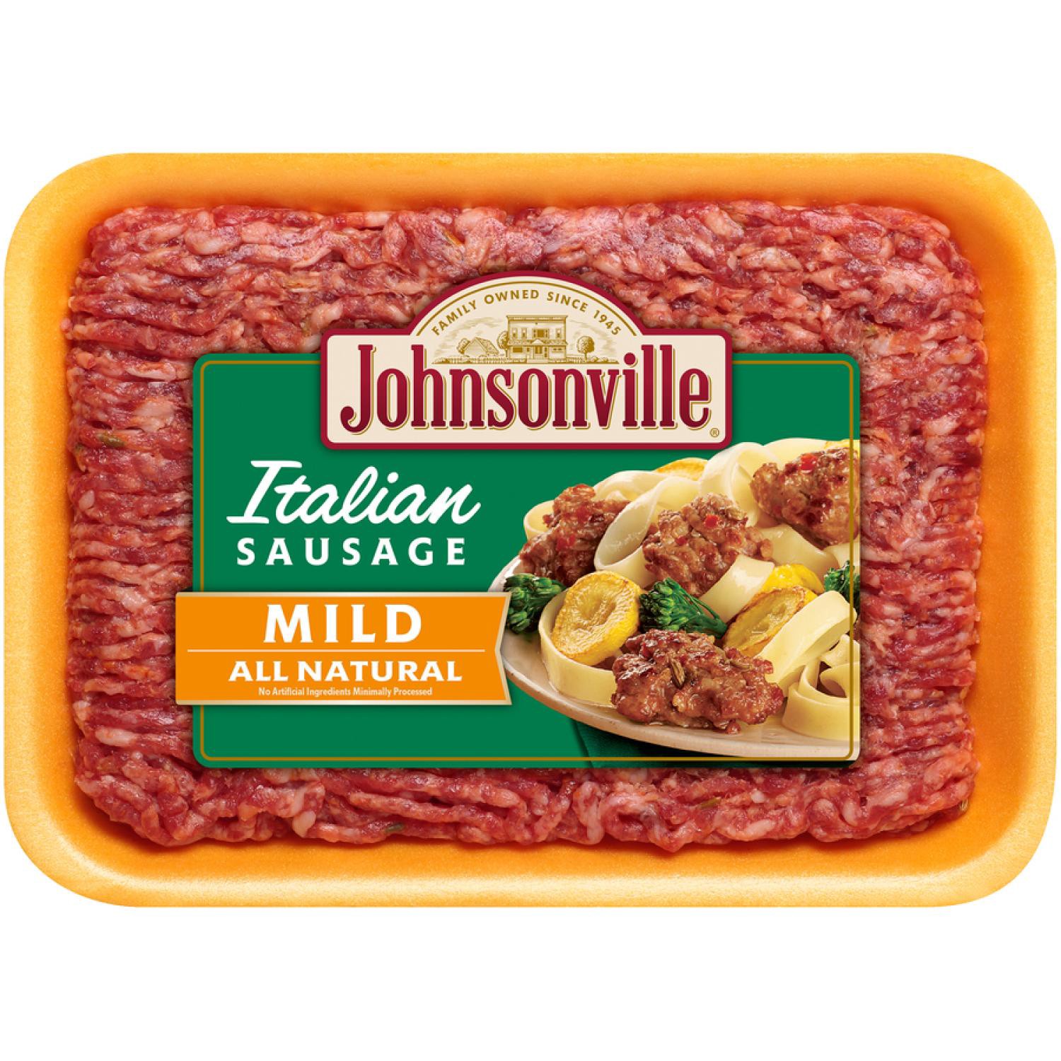 slide 1 of 2, Johnsonville Fresh Ground Mild Italian Sausage, 16 Oz, 16 oz