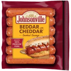 Johnsonville Smoked Beddar with Cheddar Sausage 14 oz
