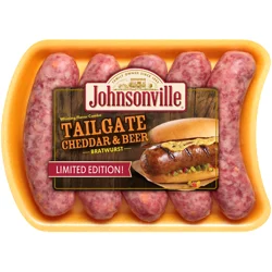 Johnsonville Tailgate Cheddar & Beer Brat