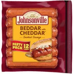 Johnsonville Beddar with Cheddar Smoked Sausage with Cheddar Cheese