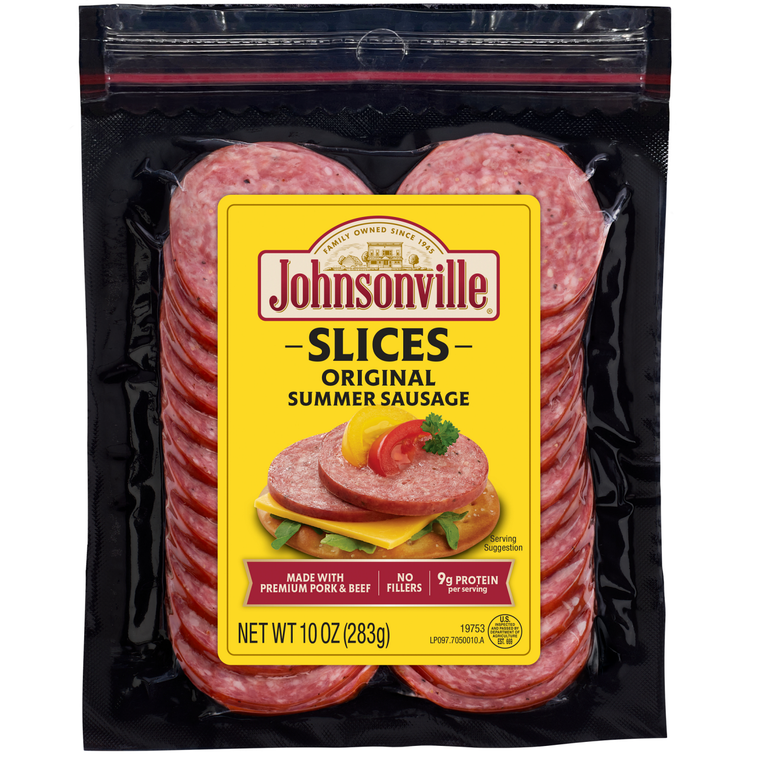 slide 1 of 1, Johnsonville Jville Orig Summer Ssage Slice, 1 ct