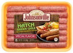 Johnsonville Hatch Green Chile Breakfast Sausage Links 12oz - 12 Oz