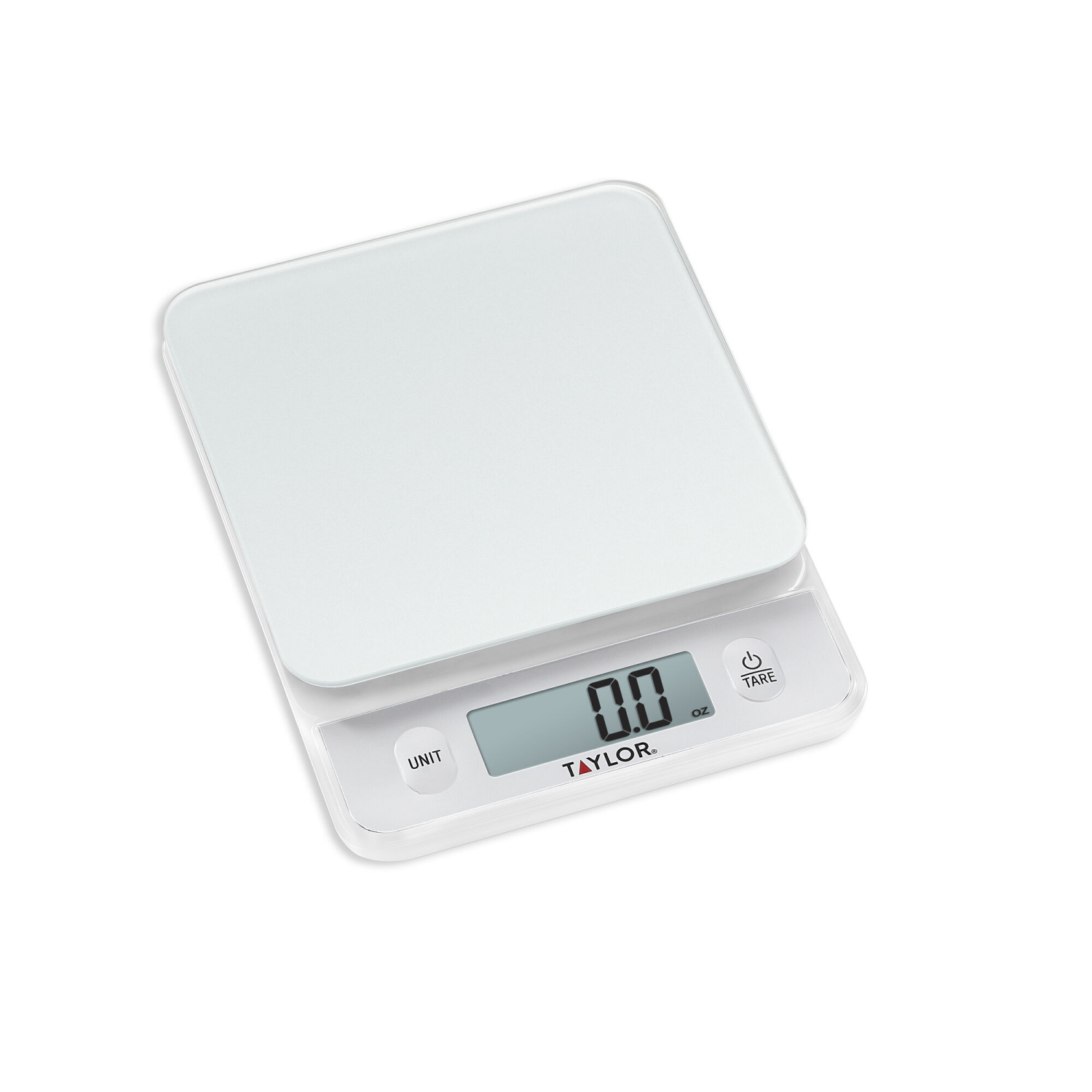 slide 1 of 1, Taylor Digital 11lb Glass Top Food Scale - Silver, 11 lb