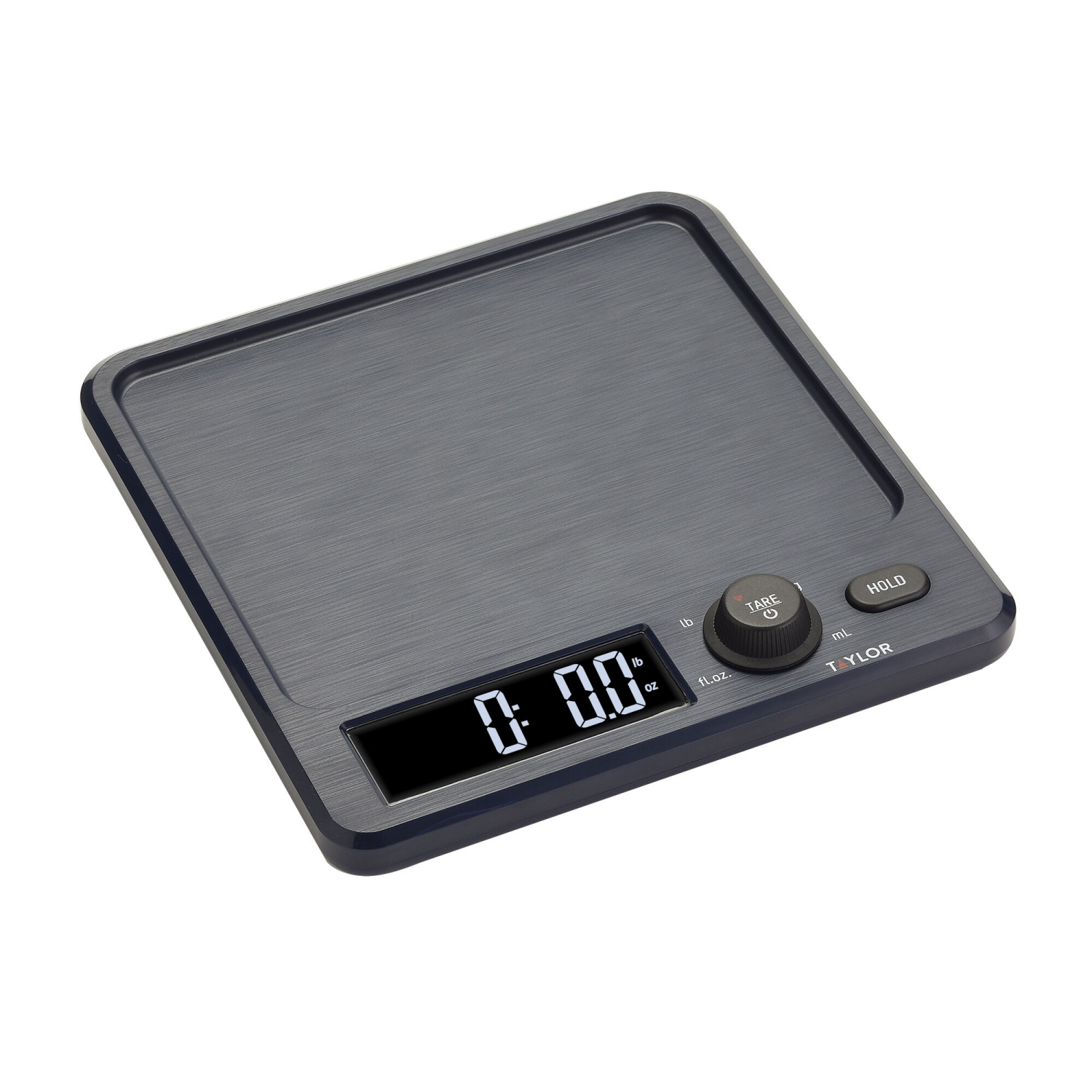 slide 1 of 1, Taylor Antimicrobial Digital Food Scale - Navy Blue, 1 ct