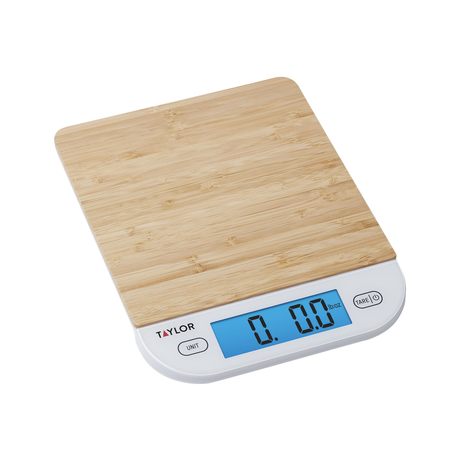 slide 1 of 1, Taylor 15lb Digital Food Scale White, 15 lb