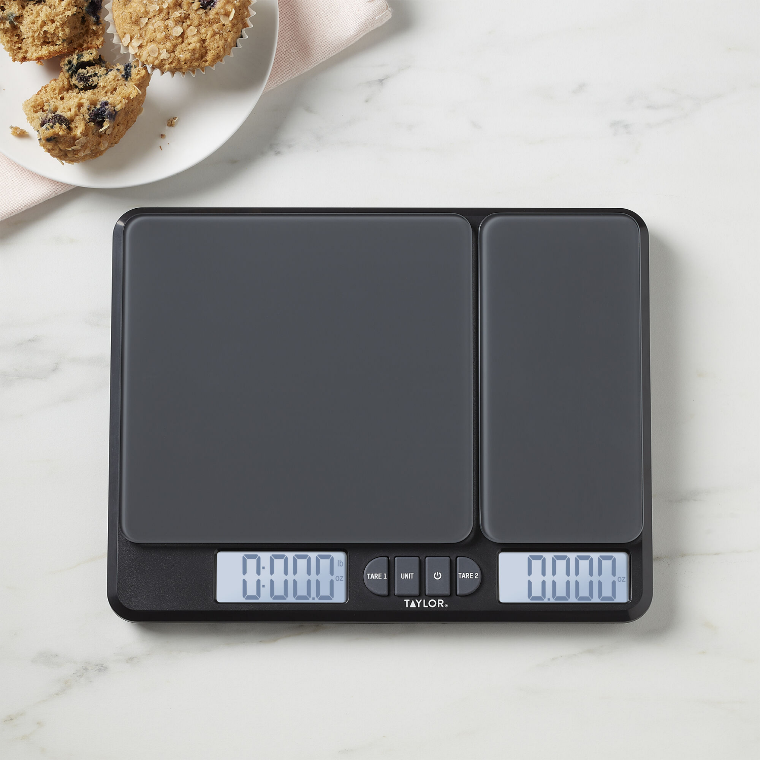 slide 2 of 2, Taylor® Dual Platform 15Lb 16Oz Kit Scale, 1 ct
