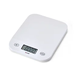 Taylor Waterproof Digital Kitchen Scale 11lb White