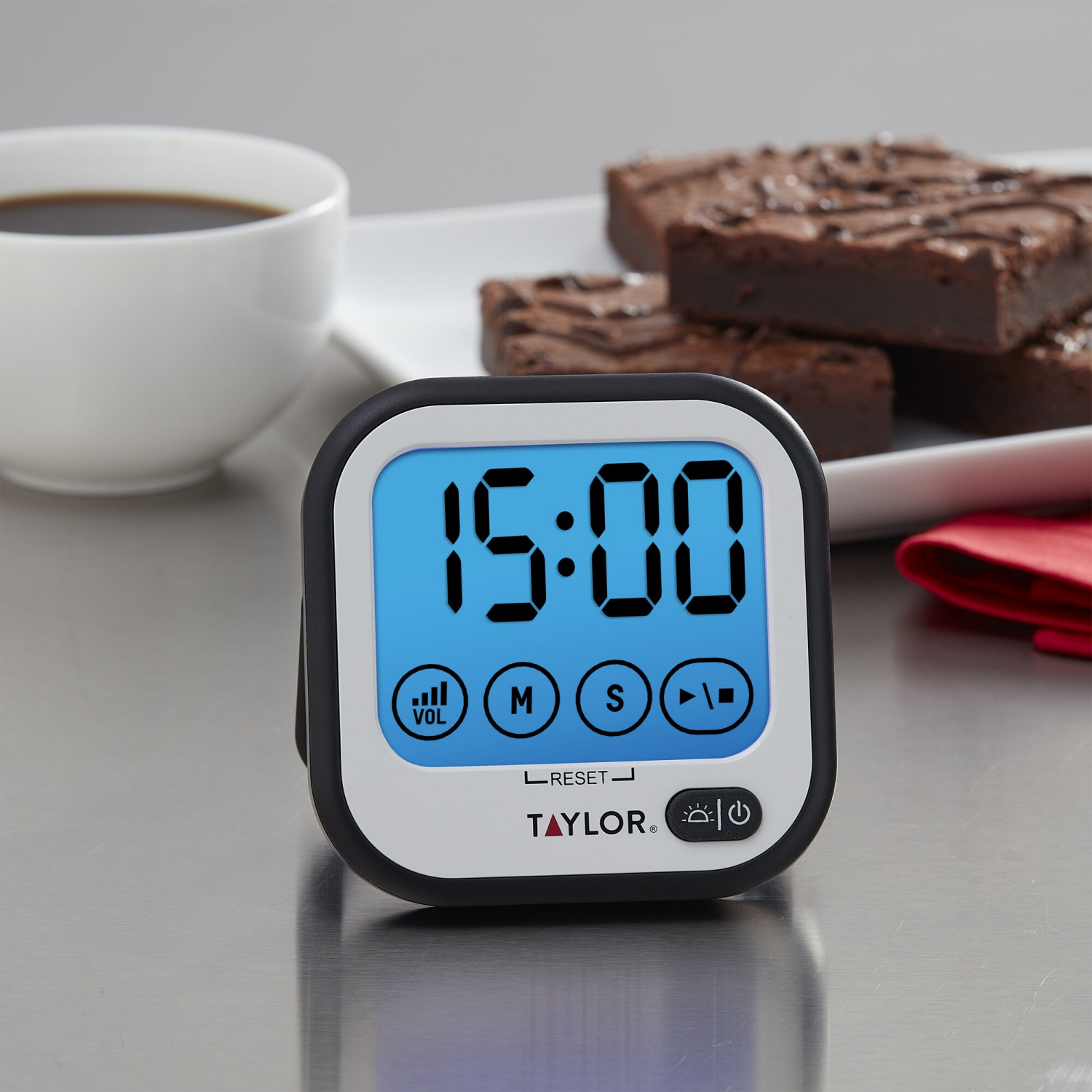slide 2 of 2, Taylor Touch Screen Digital Timer, 1 ct