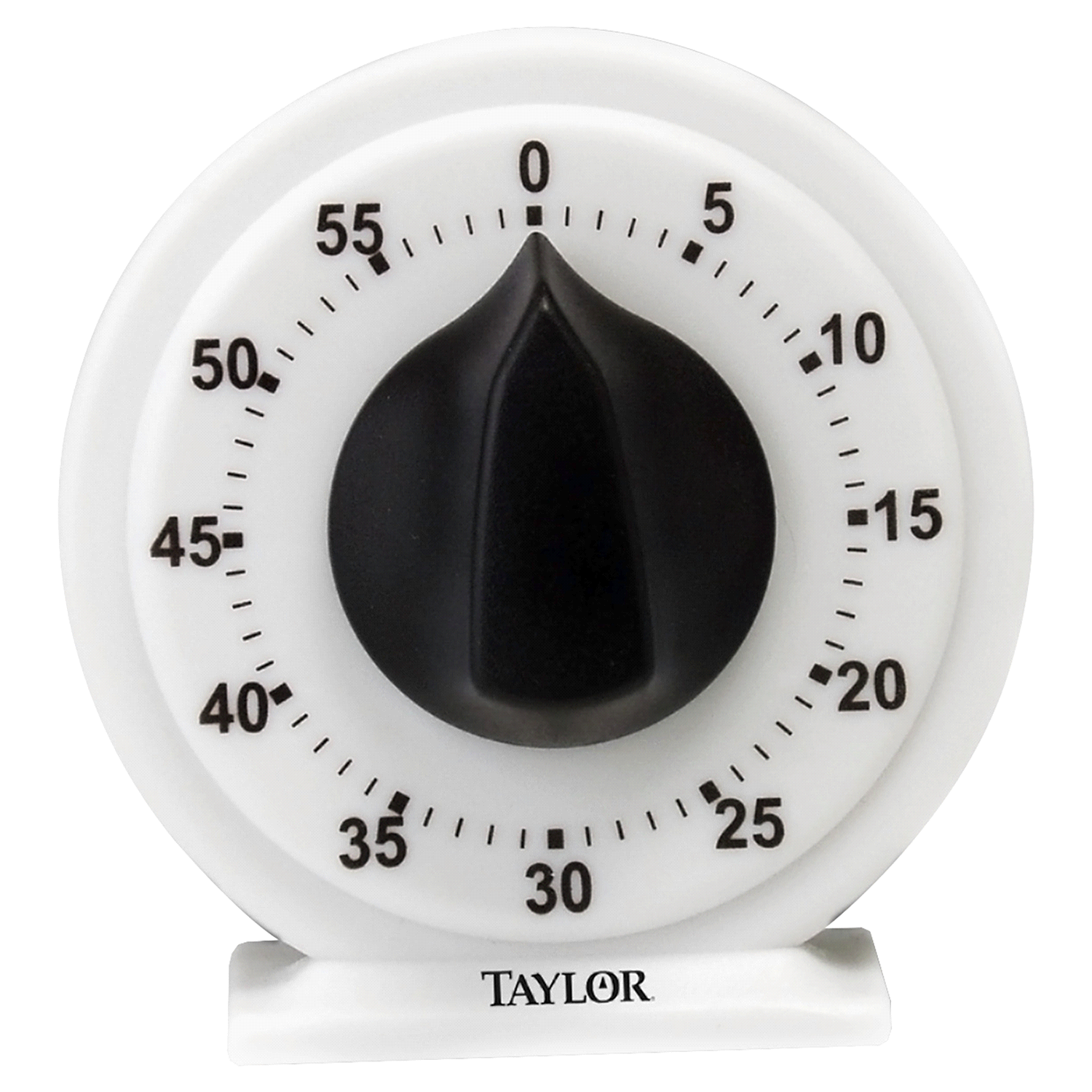 slide 1 of 1, Taylor Mechanical Timer - White, 1 ct