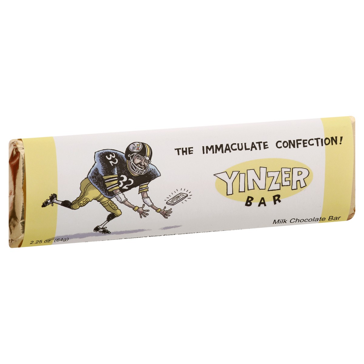 slide 3 of 12, Sarris Candies Yinzer Bar, Milk Chocolate, 2.25 oz