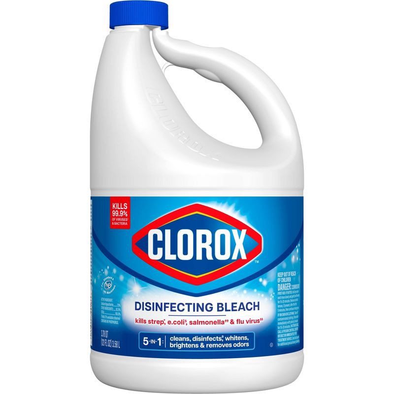 slide 2 of 14, Clorox Disinfecting Bleach - Regular - 121 fl oz, 121 fl oz