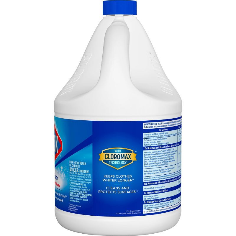 slide 12 of 14, Clorox Disinfecting Bleach - Regular - 121 fl oz, 121 fl oz