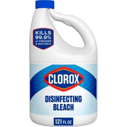Clorox Unscented Disinfecting Liquid Bleach - 121 fl oz