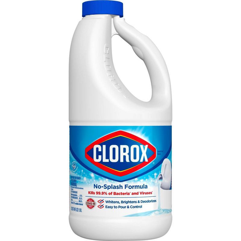 slide 2 of 11, Clorox Splash-Less Liquid Bleach - Regular - 40oz, 40 oz