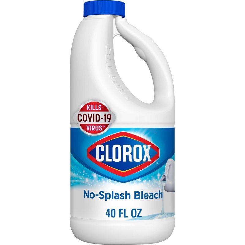 slide 1 of 11, Clorox Splash-Less Liquid Bleach - Regular - 40oz, 40 oz