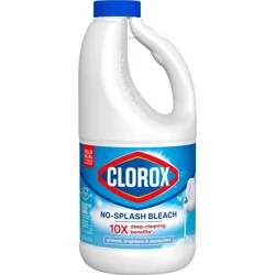 Clorox Unscented No-Splash Liquid Bleach - 40 fl oz