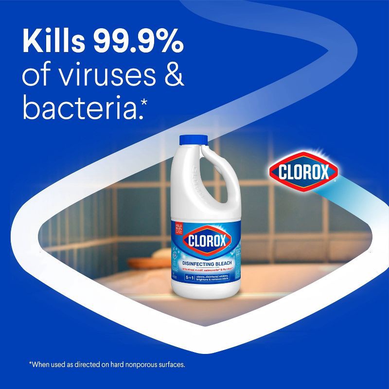 slide 3 of 14, Clorox Disinfecting Bleach - Regular - 43oz, 43 oz