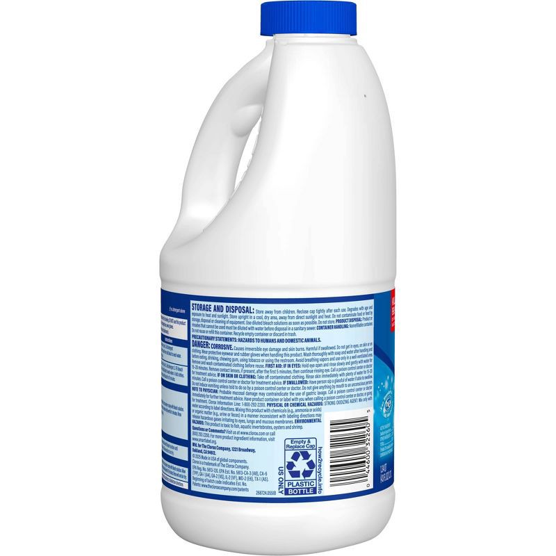 slide 12 of 14, Clorox Disinfecting Bleach - Regular - 43oz, 43 oz