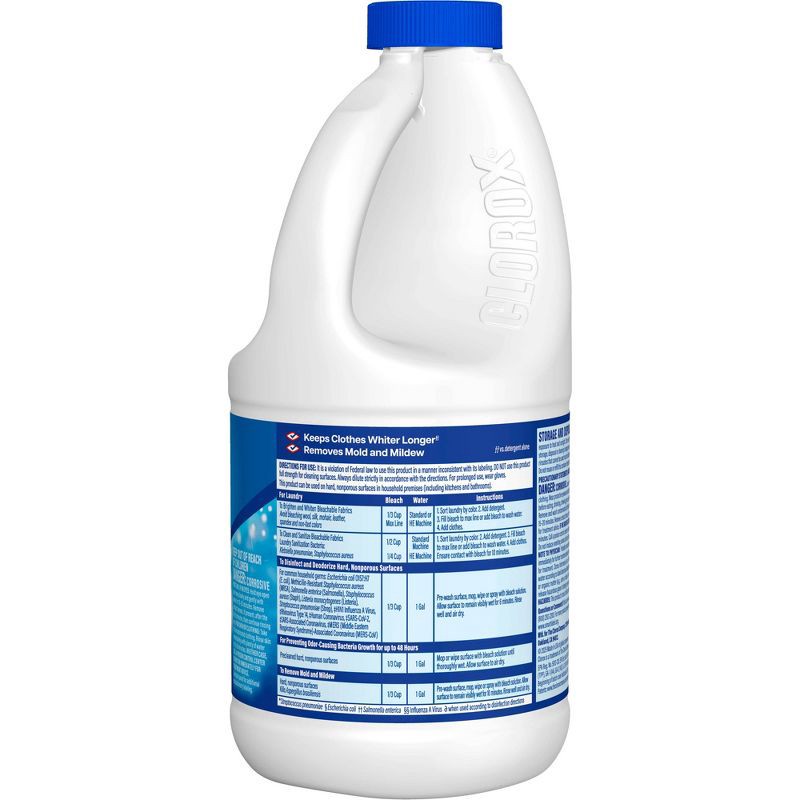 slide 13 of 14, Clorox Disinfecting Bleach - Regular - 43oz, 43 oz