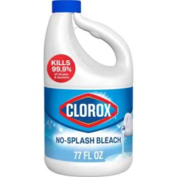 Clorox Splash-Less Liquid Bleach - Regular - 77oz
