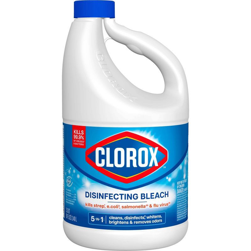 slide 2 of 17, Clorox Disinfecting Bleach - Regular - 81oz, 81 oz