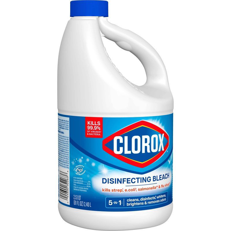 slide 12 of 17, Clorox Disinfecting Bleach - Regular - 81oz, 81 oz
