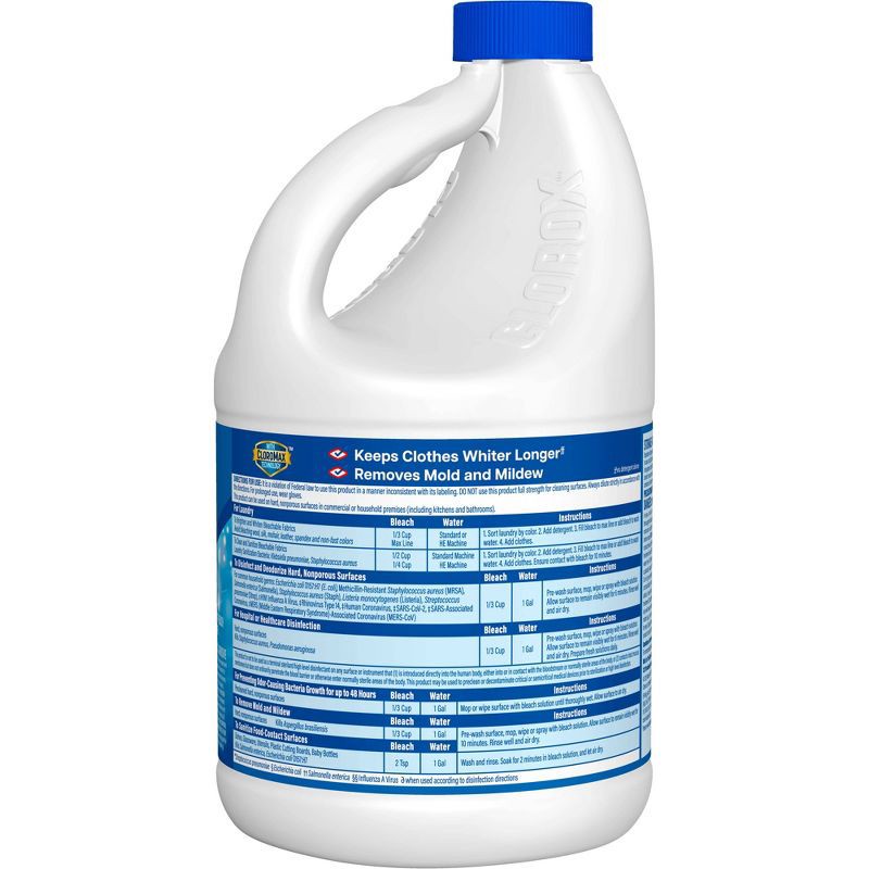 slide 15 of 17, Clorox Disinfecting Bleach - Regular - 81oz, 81 oz