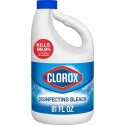 Clorox Disinfecting Bleach - Regular - 81oz